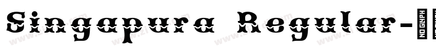 Singapura Regular字体转换